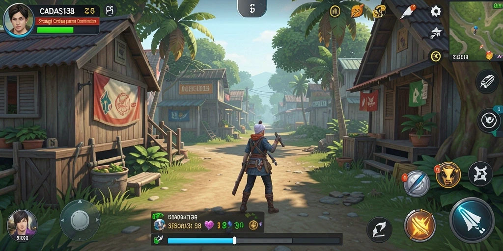 Tampilan gameplay mendebarkan dari CADAS138 dengan berbagai strategi.