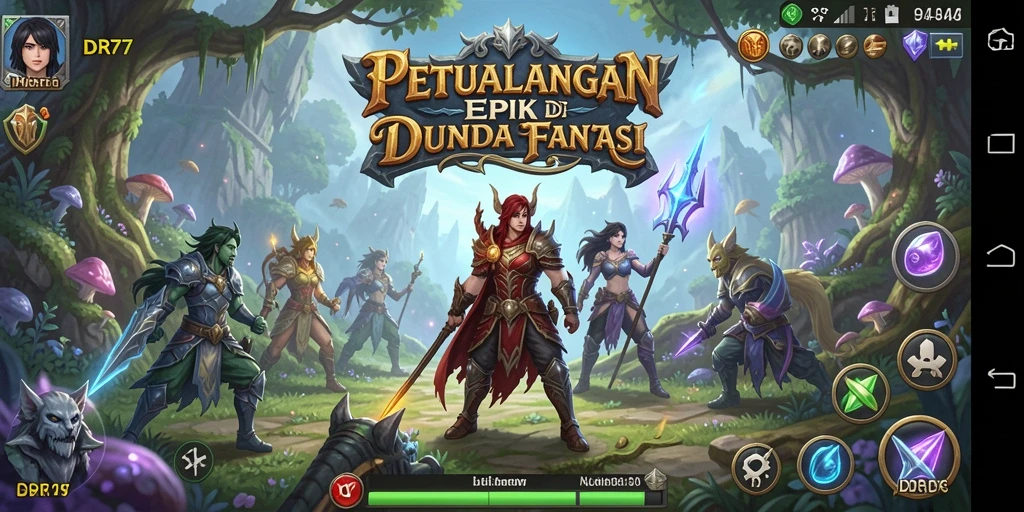 Gameplay menakjubkan IDR77 dengan pertarungan seru di dunia fantasi.