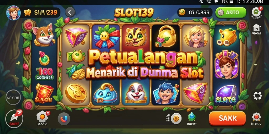 Tangkapan layar SLOT138 menunjukkan gameplay seru dalam dunia petualangan.